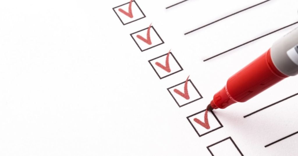 1. Create a Checklist - 5 Ways to Avoid Rental Property Damage